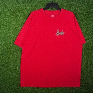 Jacks Surfboards Mens 2XL Red Graphic‎ T-Shirt California Surf Co Short Sleeve